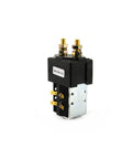 Durable DC Contactor QCC26C-200A Starter Relay for electric truck stackers, featuring metal contacts and black housing.