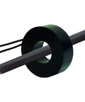 Top Shelf 150A To 50mA AC Current Transformer with black plastic ring and two wires for electrical gauge sensor setups.