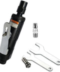 Pro Grade Air Die Grinder 22000 RPM Pneumatic Tool With 3mm And 6mm Collets and wrenches for assembly and maintenance.