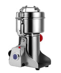 Electric Grain Mill Machine For Home And Small Biz, High Capacity Dry Milling Grinder, Commercial Grade Stainless Steel 304