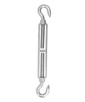 Heavy Duty Stainless Steel Cable Turnbuckle Tensioner Rust Proof Industrial Wire Rope Tightener Adjustable M16 Thread Hardware.
