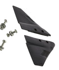 Two Pack Marine Grade Stabilizing Fins for Outboard Motors Up To 150HP, includes screws, black hydrofoil stabilizers for enhanced ride.