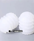 Two white 200 Pcs M6 Nylon Pre Insert Embedded Nut Barrel Hinges Dowel Inserts For Cabinet Cupboard Furniture Cam Connector