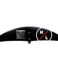 Dope Front Foil Wing MK 1500 With Carbon Construction, 1477 Sq Cm Wing Area, 94 Cm Wingspan, logo centered view