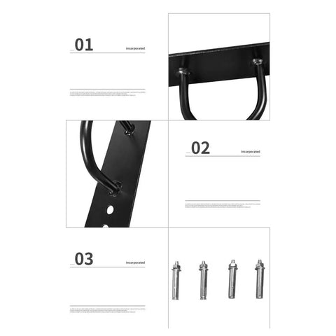 Heavy Duty Dope Battle Rope Bracket Wall And Ceiling Mount For Gym Training And Home Workout Stations Vibration Reduction Design Solid Metal Frame Perfect For Garage Studio Apartment Outdoor Backyard And Yoga