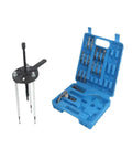 Bearing Puller Set With Curved Hook And Red Steel Collet For Automotive Repair Pro Grade Heavy Duty Inner Bearing Removal Tool Kit