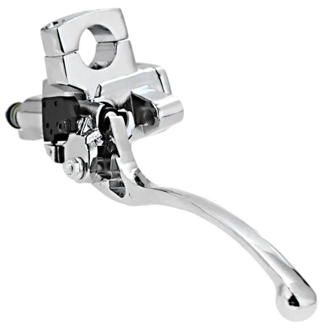 1-Inch Chrome Brake Master Cylinder And Clutch Set For Honda Shadow VTX1800 Kawasaki Vulcan Yamaha Road Star Suzuki