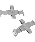 Premium Front Disc Brake Caliper Hardware Kit With Anti Rattle Clips And Pins For Perfect Fit On BMW 4 Series F32, F33, M4 And F82 Models 2013 To 2020, Delivers Smooth Stopping Power And Eliminates Squeaky Noises Right Away. stainless steel anti-rattle clips
