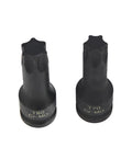 Two driver bits T70 and T80 from 8 Piece Pneumatic Wrench Hex Drive Bit Set T30 T40 T45 T50 T55 T60 T70 T80 Driver Bits For Ratchet Wrench And Drill