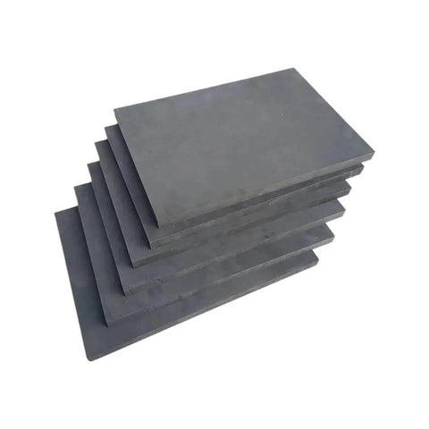 Stack of Pro Grade Ultra Thin Graphite Electrode Plate For High Temperature Research And Lab Experiments, precise 100x200x15mm size.