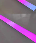 Ultra Thin LED Backlit Light Panel With Lit RGB Color Display White For KTV Bars And Shopping Malls Ambient Decor Light Acrylic Panel 600x200mm Dimmable Brightness