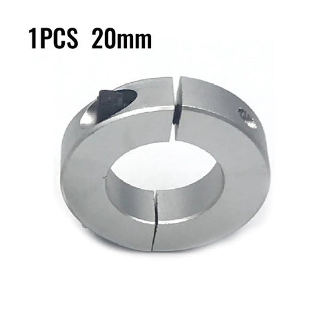 High Aluminum Double Split Shaft Collar With Fixed Rings Clamp For 13 To 25mm Machinery Use Solid Grip On Soft Material For Auto And Factory Needs Fixing Power Low Axial Loads No Slippage Help You Save On Gear That Lasts. 20mm aluminum split shaft collar clamp