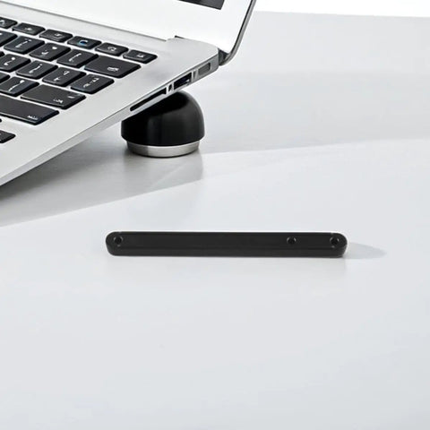 Bottom Mount Plastic Drawer Slides 180mm 12 Piece Replacement Kit on a table with a laptop