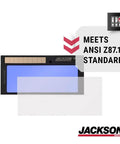 Solera ADF Cartridge For Welding Helmet Upgrade With Fixed Shade 3 And 11 Self Auto Darkening Filter 2 By 4.25 Inch Viewing