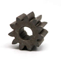 Close-up of Steering Sector Pinion Gear For John Deere GX20053 Replacement Part, showing metal teeth and central opening.
