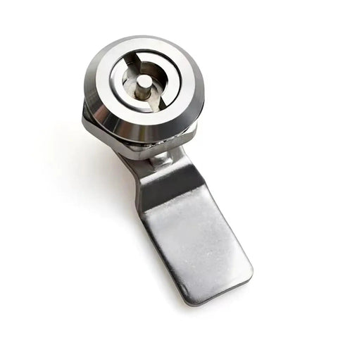 Stainless Steel Drawer Cam Lock With Quarter Turn Mechanism, Durable Zinc Alloy Lock For Cabinets And Drawers