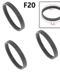 Boost Your Workshop Game With This Pack Of Three Heavy Duty Rubber Drive Belts For Electric Planers Fits Part 958718 Models F 20A P20ST H55SC With 9.6mm Width To Fix Tools Fast Without Hassle For DIY Guy Working Hard In The Garage These Days, 3 rubber planer belts 218mm 9.8mm