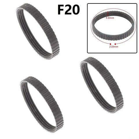 Boost Your Workshop Game With This Pack Of Three Heavy Duty Rubber Drive Belts For Electric Planers Fits Part 958718 Models F 20A P20ST H55SC With 9.6mm Width To Fix Tools Fast Without Hassle For DIY Guy Working Hard In The Garage These Days, 3 rubber planer belts 218mm 9.8mm