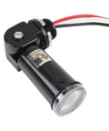 Automatic Dusk To Dawn Photoelectric Switch With Outdoor Light Sensor for 120V Fixtures, easy install, black cylindrical design
