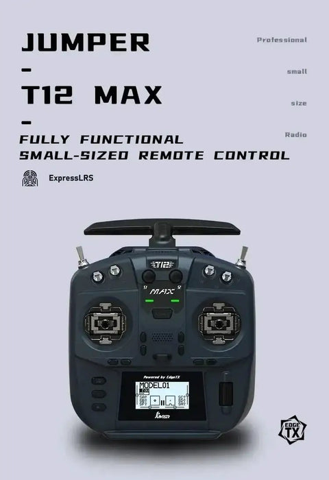 T12 Max ELRS 24G Transmitter With Hall Gimbals EdgetX Full Function Multi Module Radio Remote Controller Front View