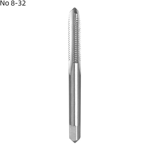 8 32 UNC Tap And Die Set Right Hand Machine Thread Tap And Round Die High Speed Steel 6542 M2 for precise threads