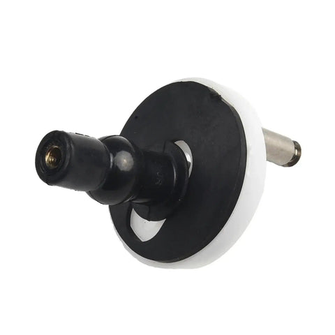 Close-up of a stainless steel toilet seat hinge from 2 Pack Stainless Steel Toilet Seat Hinges Top Fix Replacement For Bathroom Quick Install
