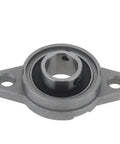 Heavy Duty Zinc Alloy Pillow Block Flange Bearing For 8mm 10mm 12mm 15mm 17mm 20mm Sizes KFL close-up
