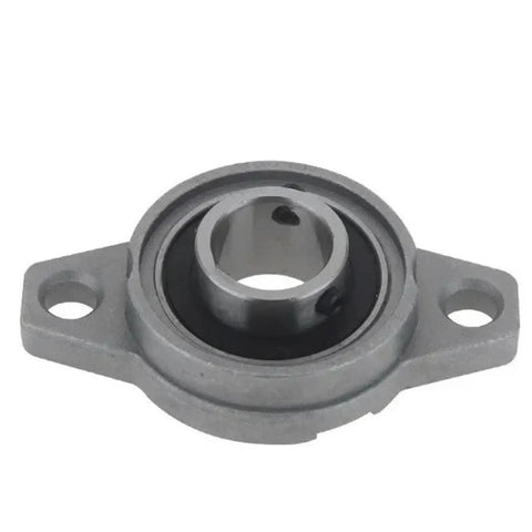 Heavy Duty Zinc Alloy Pillow Block Flange Bearing For 8mm 10mm 12mm 15mm 17mm 20mm Sizes KFL close-up