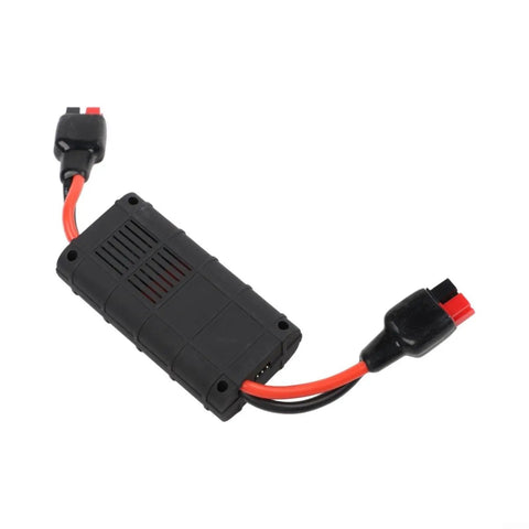 Built Tough RC Power Analyzer Watt Meter with 45A plugs and connectors for voltage and current monitoring.