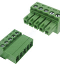 5 Pin Screw Terminal Block Connector With 3.81 Millimeter Pitch 300 Volt 8 Amp For 28 16 AWG Wire No Soldering Needed Easy Clamp Terminal