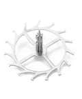 Pro Grade Escape Wheel For Watch Movement Replacement, Alloy Silver Repair Part For Watchmakers, close-up view
