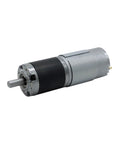 Planetary DC Reduction Motor With Beefy Torque Metal Gearbox, Low Speed 12V Drive, 42 RPM, Durable Gear Train, Quiet Operation