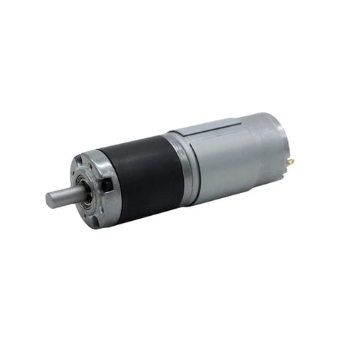 Planetary DC Reduction Motor With Beefy Torque Metal Gearbox, Low Speed 12V Drive, 42 RPM, Durable Gear Train, Quiet Operation
