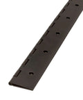Heavy Duty Electro Black Plated Piano Hinges 2 Inch By 0.40 Inch By 72 Inch With Steel Pin 3 Pack Durable Steel Construction