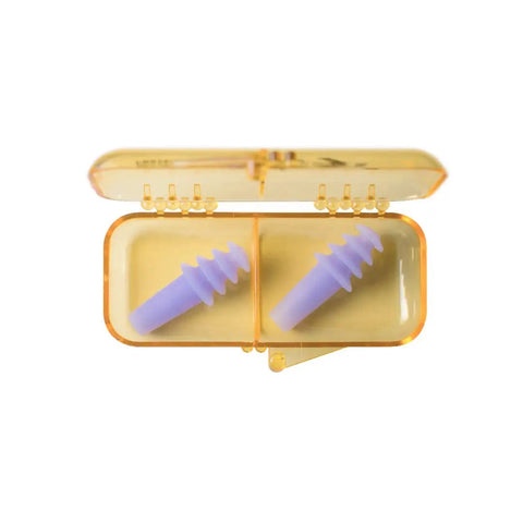Headache Prevention Earplug With Pressure Filtering Tech For Barometric Weather Shifts Keeps You Chill And Focused Free Alert App Download Included Regular 1 Pack Purple All Day Comfort in case