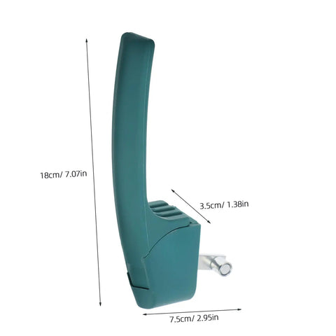Heavy Duty Commercial Drying Oven Handle With Ergonomic Grip For Industrial Baking And Cooking Equipment, 18cm, stainless steel design