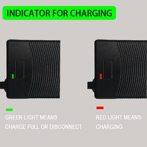 54.6V 2A Smart Battery Charger For 48V Li-Ion 13S Packs, Universal 5.5mm DC Connector Compatible With 2.1mm And 2.5mm Ports, Safe Multi-Protection, Reliable 54.6V Power Adapter For E-Bikes And Scooters