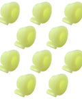 Front Windshield Wiper Linkage Arm Bushing Cap for 1981-1993 Dodge D150 D250, 10-pack white nylon caps