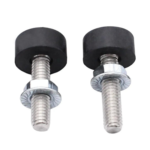 Plug And Play Rubber Stopper Kit With Hood Adjusters For Camaro 1967-1969 Classic Stoppers And Bumpers Replacement Durable Rubber And Metal Construction