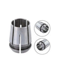 Super Cool 12.7Mm Collet And 12Mm Nut Set For CNC Router With Alloy Steel Chuck That Fits 3612BR RP1800 Engraving Machines Like A Charm, showcasing 12.7mm collet.