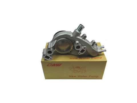 G9670 Water Pump for GM 4.8L 5.3L 6.0L 6.2L Engine on product box, front view with gasket included