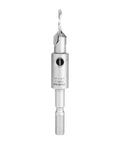 Top Shelf Carbide Tipped Eighty Two Degree Countersink Drill Bit gives dead on alignment for wood screw size six.
