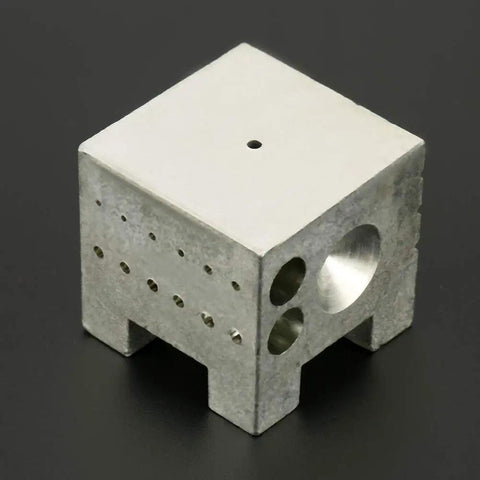 Stainless steel watch block with multiple holes, part of Pro Grade Watch Repair Tool Set For Movement Change And Riveting