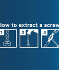 Step-by-step guide for using 12 Piece High Carbon Steel Spiral Flute Screw Extractor Set For Removing Stripped Screws And Fasteners Left Hand Flutes