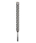 Iron Blast Technology SDS Max Drill Bit 1-3/4 Inch by 22-1/2 Inch with Full Carbide Head, four cutter design, close-up view.