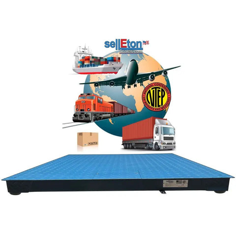 Ntep Certified 1000 Lb Industrial Floor Scale With Bright Led Display And Heavy Duty Steel Frame Handles Daily Freight Haulin Straight Up Making Inventory Counts A Total Breeze