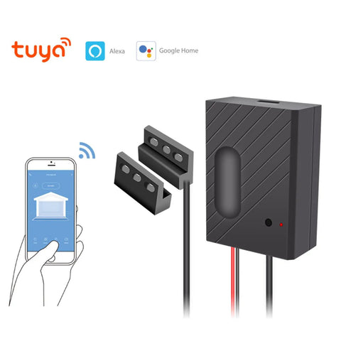 WiFi Garage Door Controller For Smart Home DIYers Stop Yellow Learn Button Hassles With Tuya Smart Life Integration