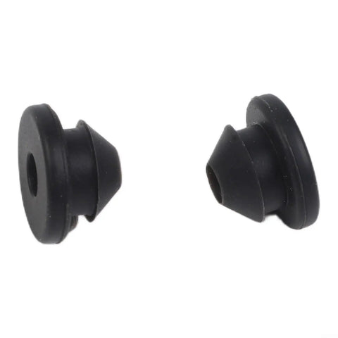 Two Bulletproof Rubber Grommets for 1/8 5/32 3/16 Inch Cable Railing Posts featuring moisture lock caps.