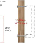 Screws of two sizes included for 10 Pack 1-1/4 Inch Cabinet Knobs with 2.8-Inch Backplates Satin Gold Brushed Brass Drawer Knobs.
