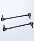 Front Stabilizer Sway Bar End Link Kit For Chrysler Town And Country 1996 To 2016, Voyager 2000 To 2003, Dodge Caravan 1996 To 2007, Grand Caravan 1996 To 2020 2 Pack Built Tough For Smooth Ride And Precise Handling Easy Install. black steel pair